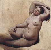 Jean Auguste Dominique Ingres Oil sketch for the Turkish Bath (mk04) Spain oil painting reproduction